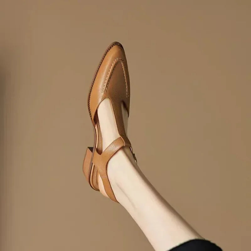 Claire | Aurenza Buckled Shoes