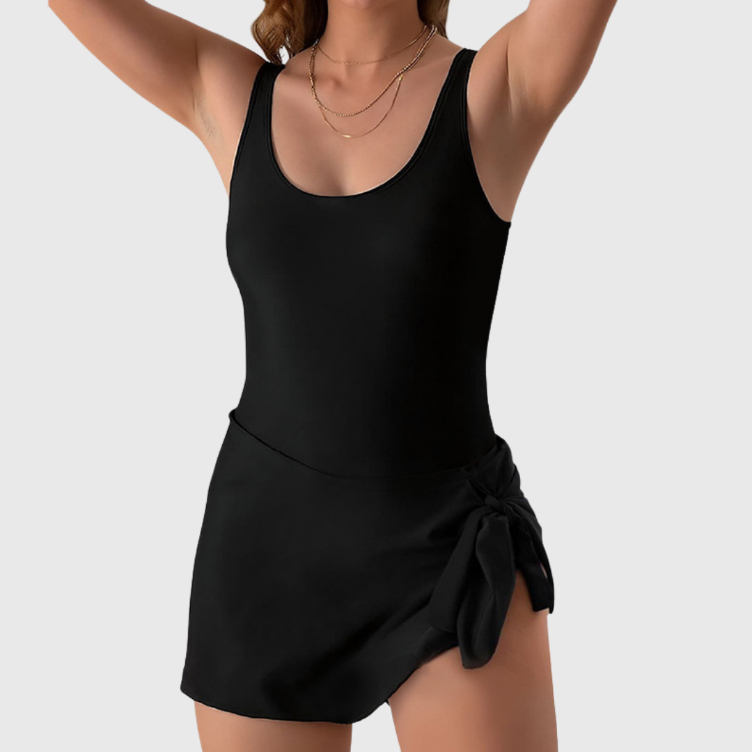 Clara | One-Piece Swimsuit with Skirt