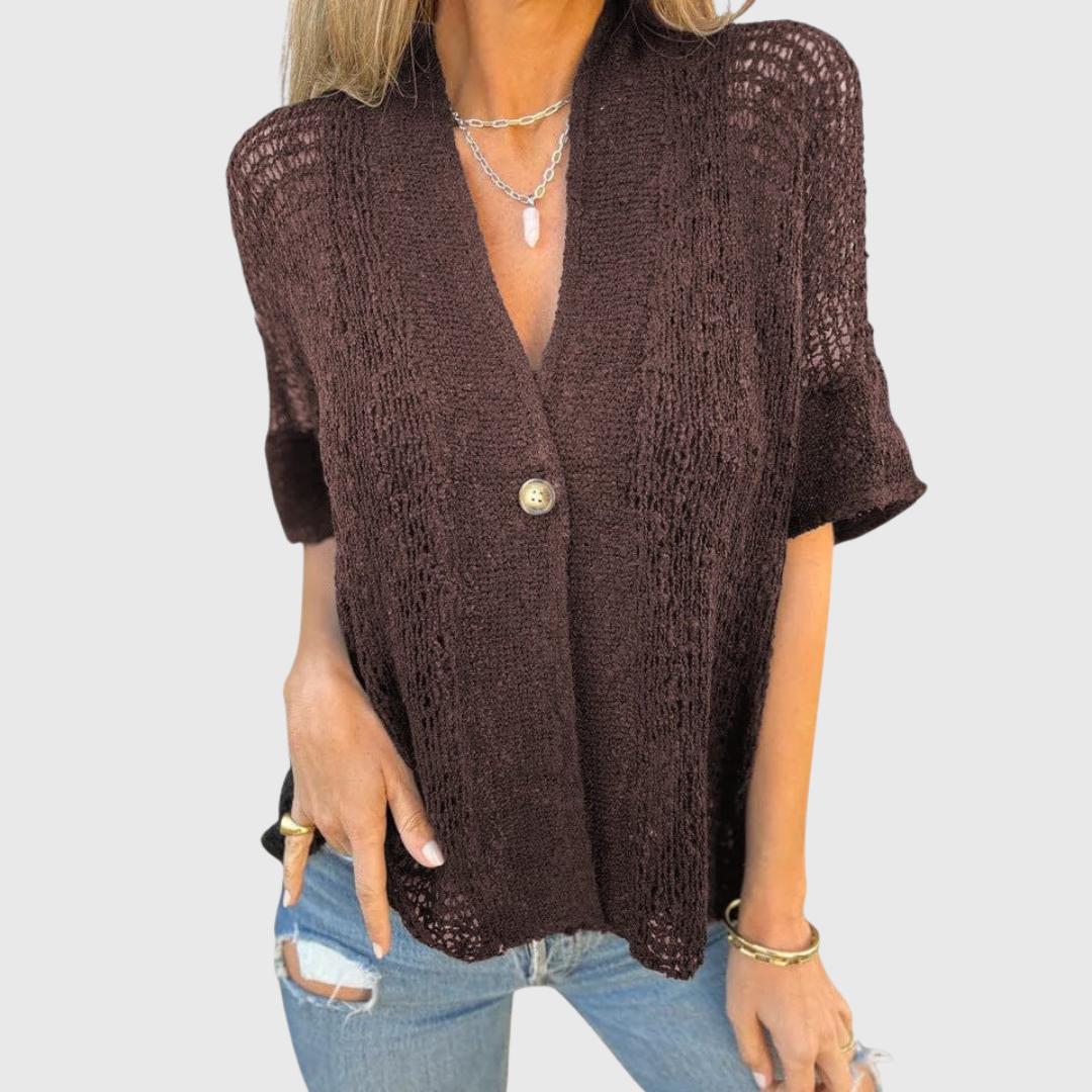 Nina | Elegant Knitted Shirt