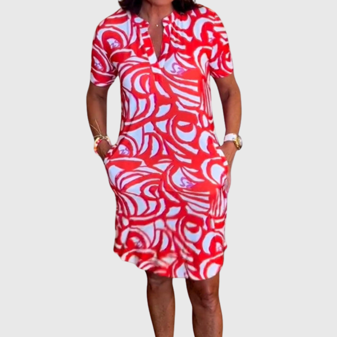 Jeanne | Flattering Avenue Wrap Dress