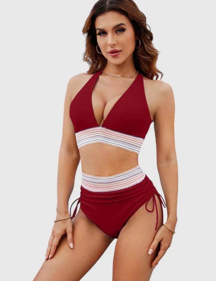 Énora | Elegant High-Waisted Bikini Set
