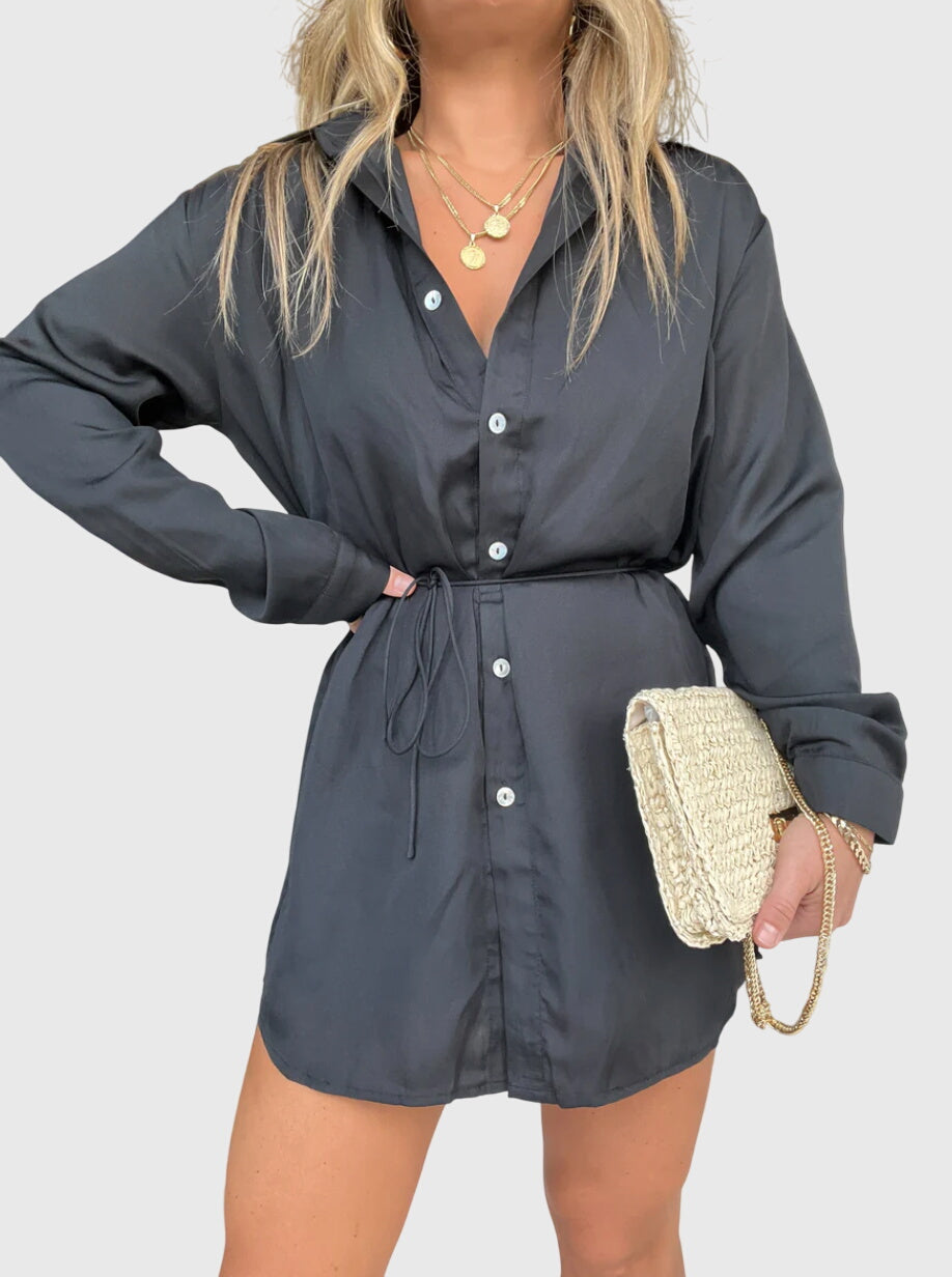 Sylvie | Elegant Pinafore Dress