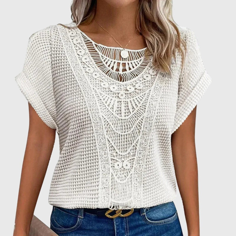 Lucie | Elegant Blouse Ibiza Style