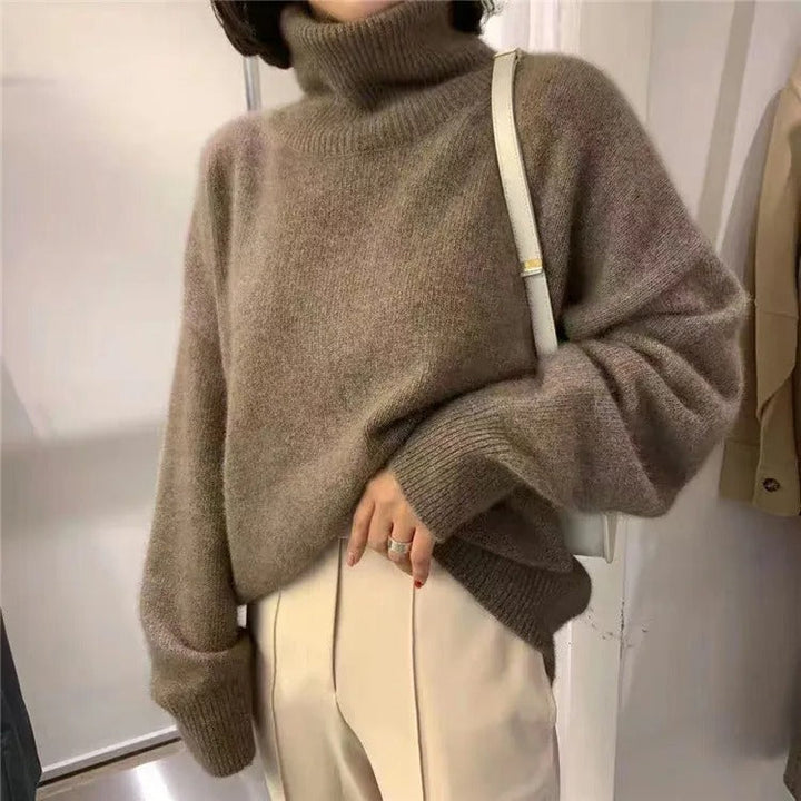 Maude | Oversized Roll Neck Jumper