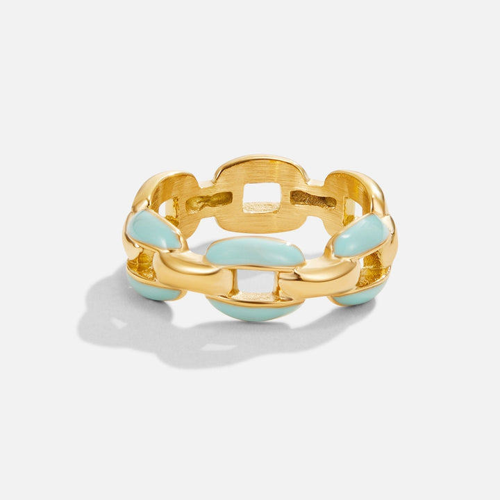 Blue Chain Ring Reya