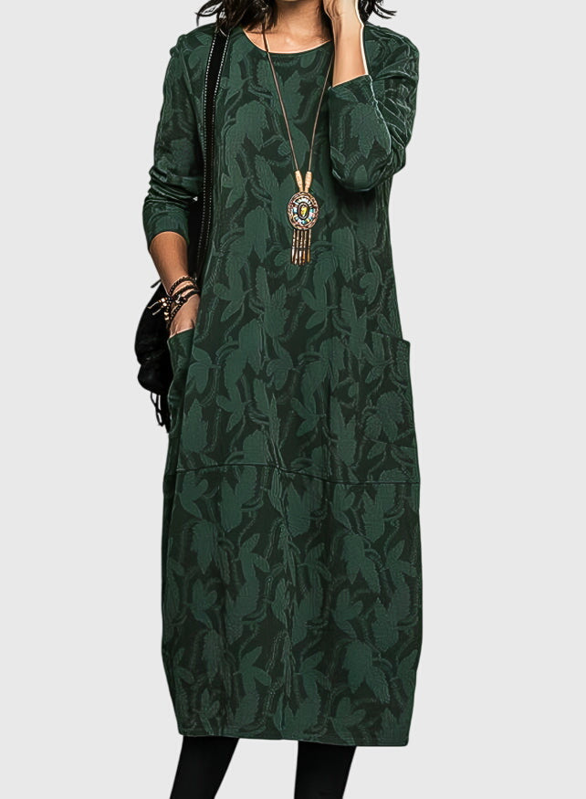 Victoria | Casual Round Neck Dress