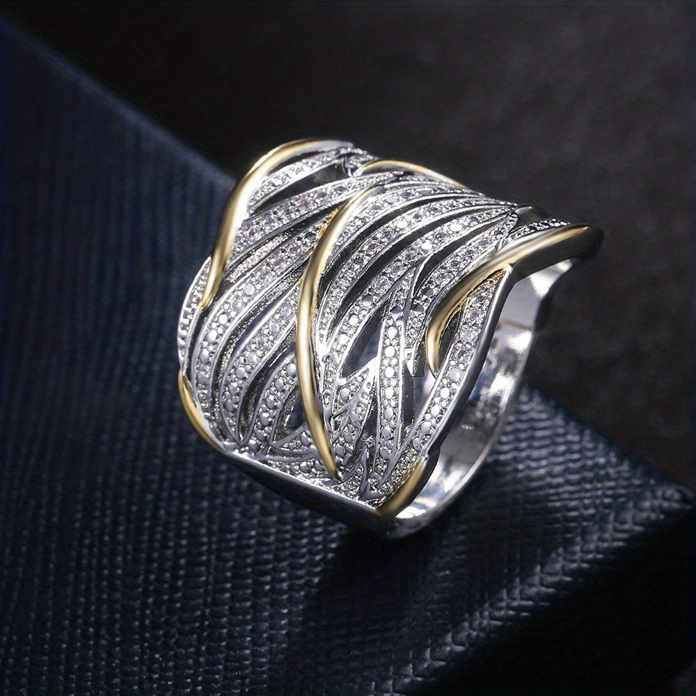Elegant Braided Ring