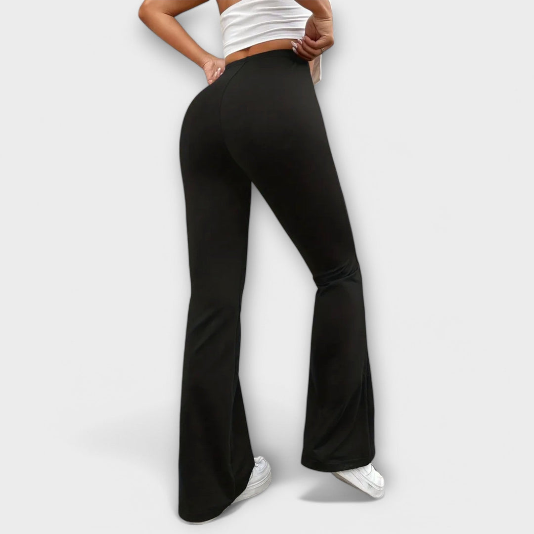 Camille | Relaxed Trousers with Flared Legs