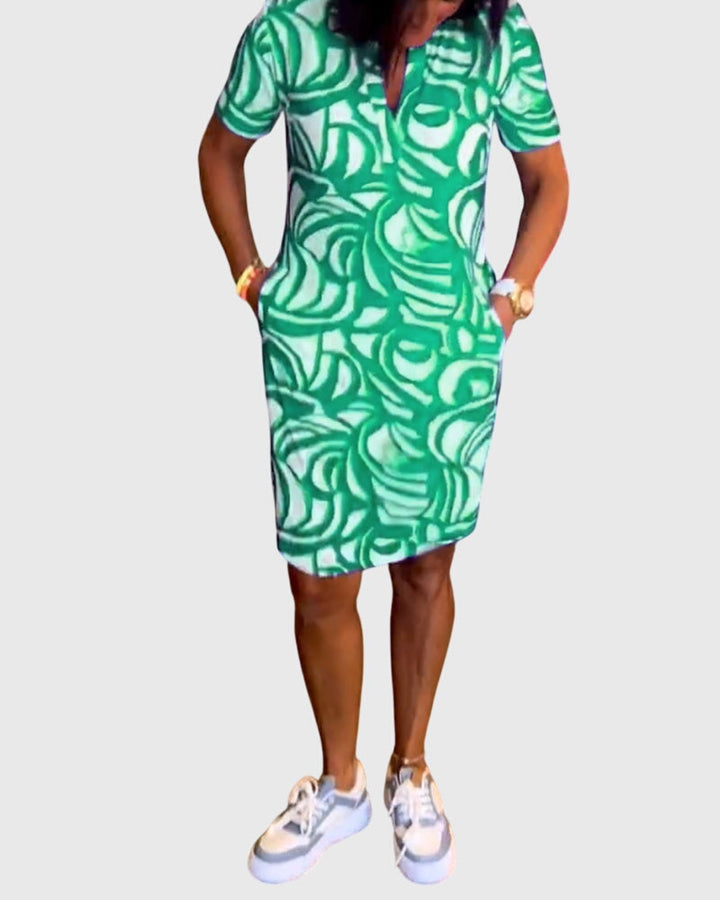 Jeanne | Flattering Avenue Wrap Dress