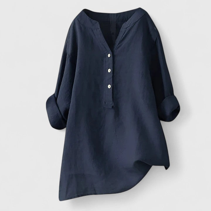 Éléonore | Elegant Button-Up Shirt