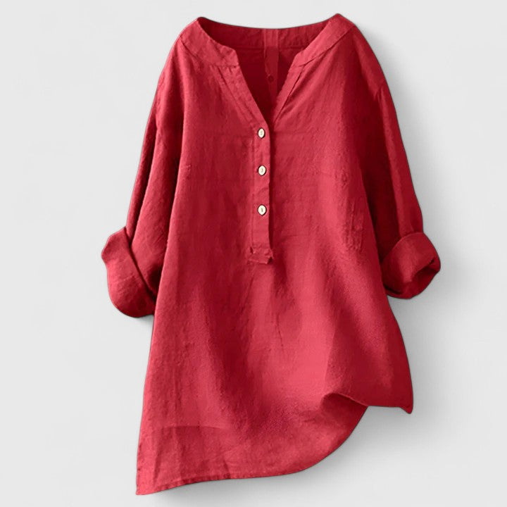 Éléonore | Elegant Button-Up Shirt
