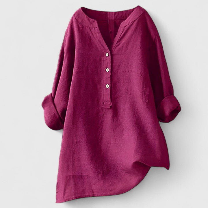 Éléonore | Elegant Button-Up Shirt