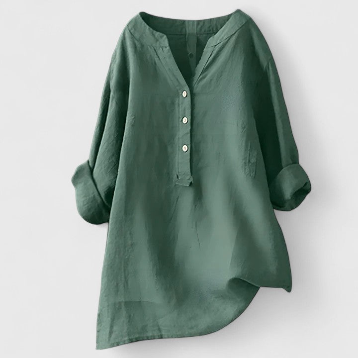 Éléonore | Elegant Button-Up Shirt