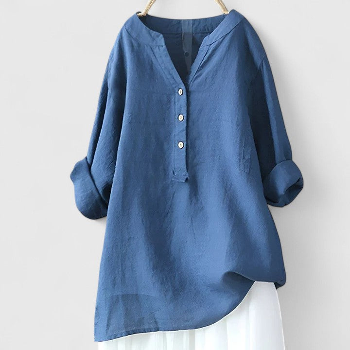 Éléonore | Elegant Button-Up Shirt