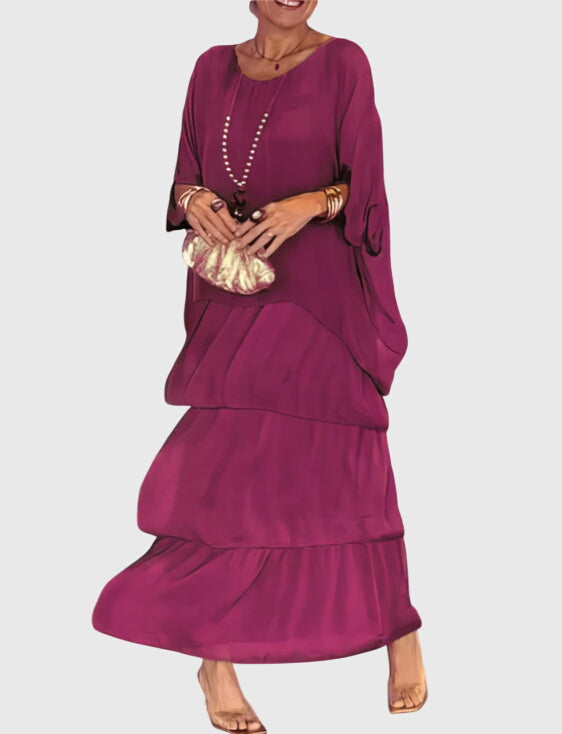 Patricia | Elegant Long and Flowing Dress