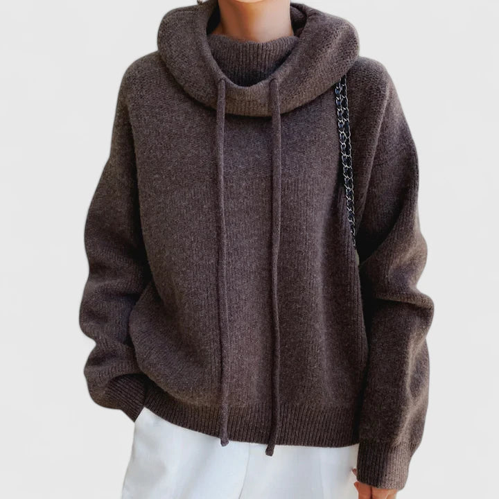 Jeanne | Comfortable Knitted Hoodie