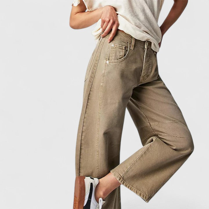 Maëlle | Comfortable Wide Leg Trousers