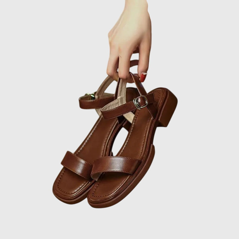 Celestia | Leather Orthopaedic Sandals