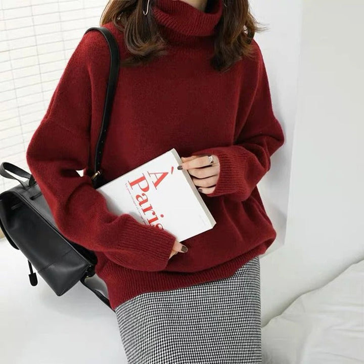 Maude | Oversized Roll Neck Jumper