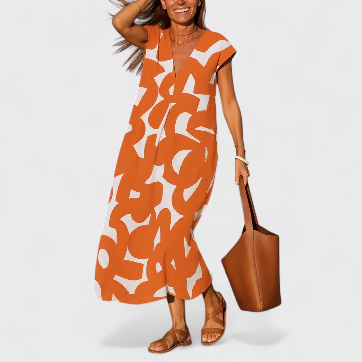 Valery | Floaty V-Neck Dress