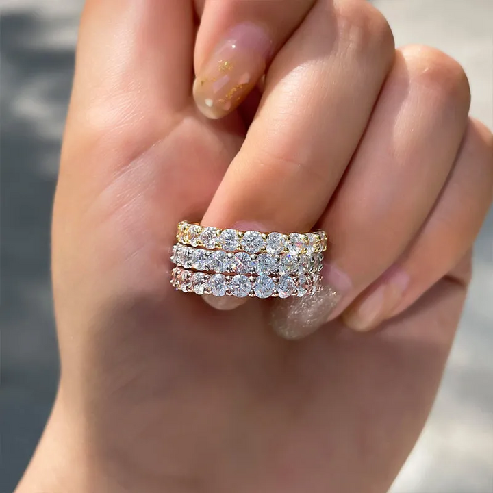 Elise – Double Band Diamond Ring
