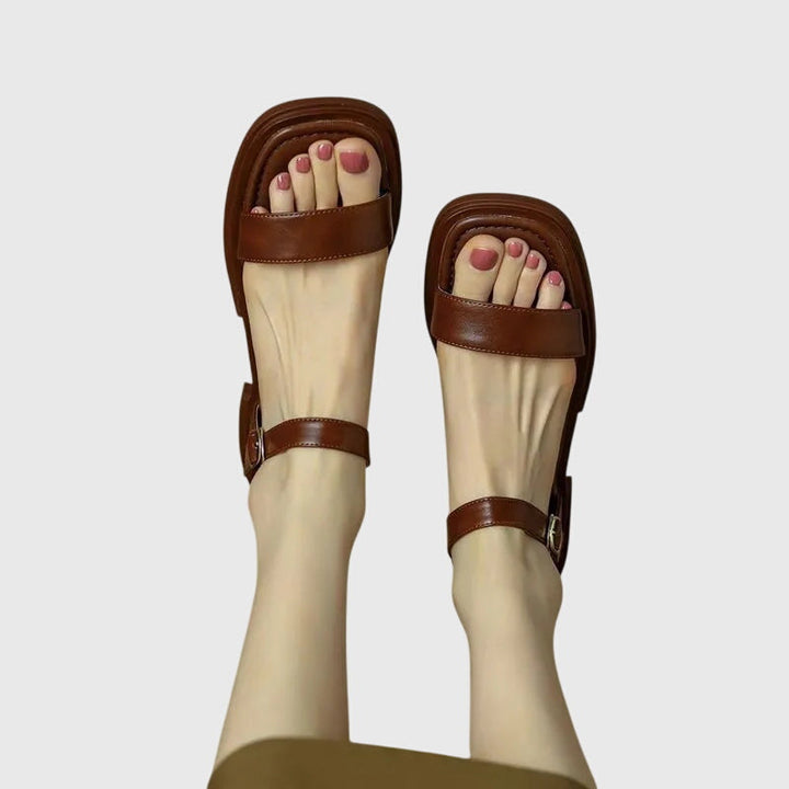 Celestia | Leather Orthopaedic Sandals