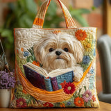 Erika™ | Shih Tzu su Knyga ir Gėlėmis