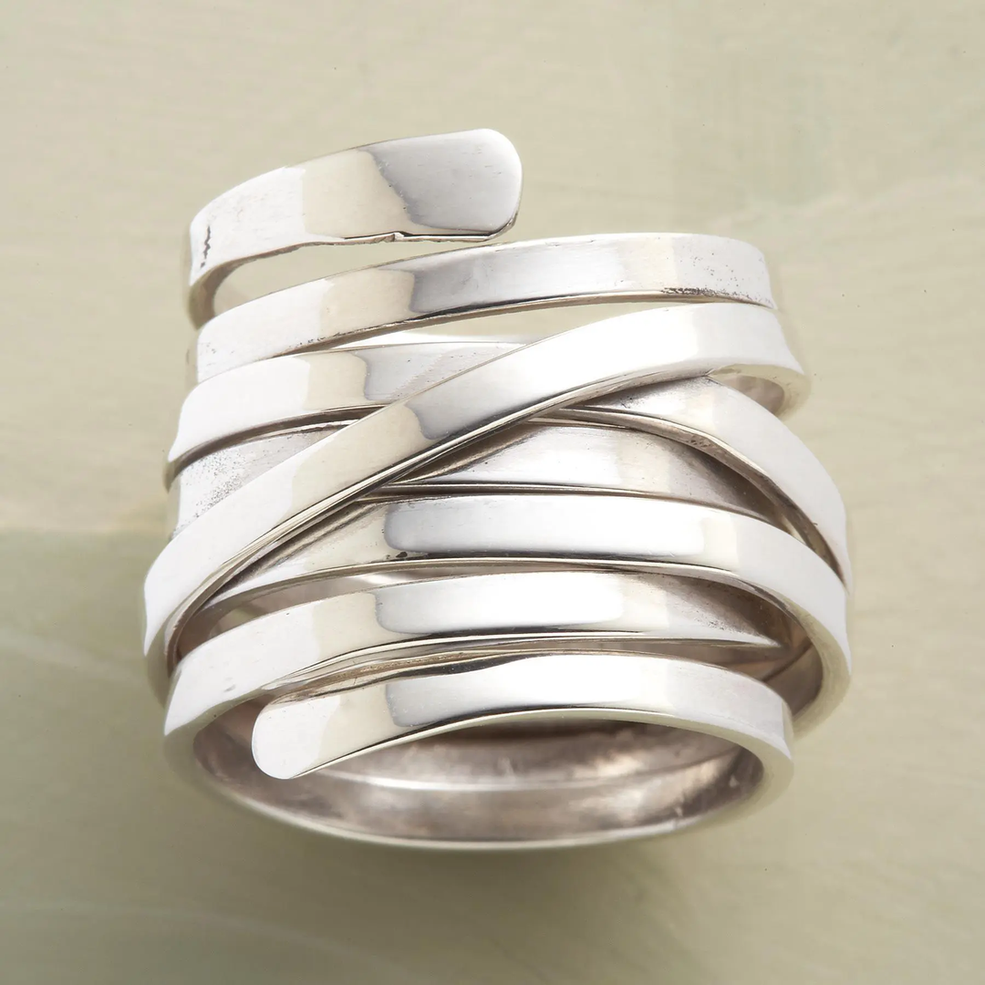 Bliss - Vintage Thick Silver Ring