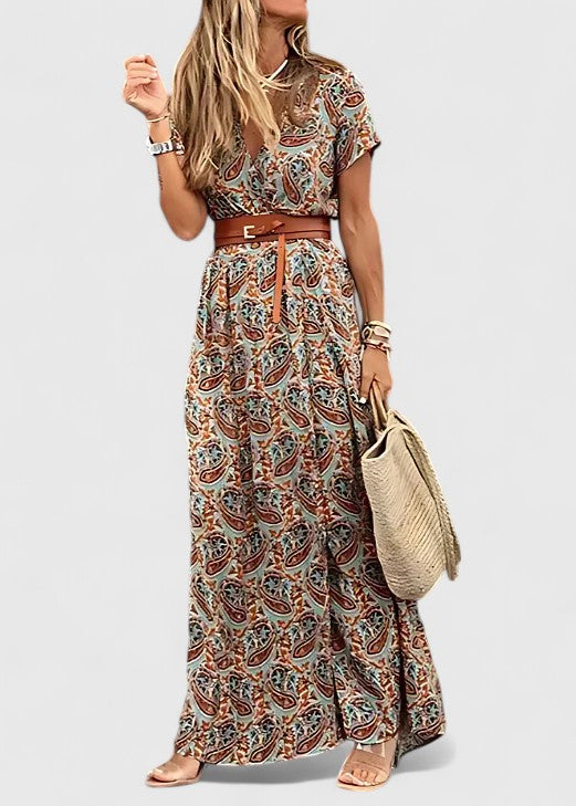 Caroline | Elegant Boho Maxi Dress