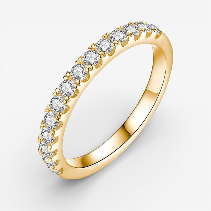 Moissanite Wedding Ring