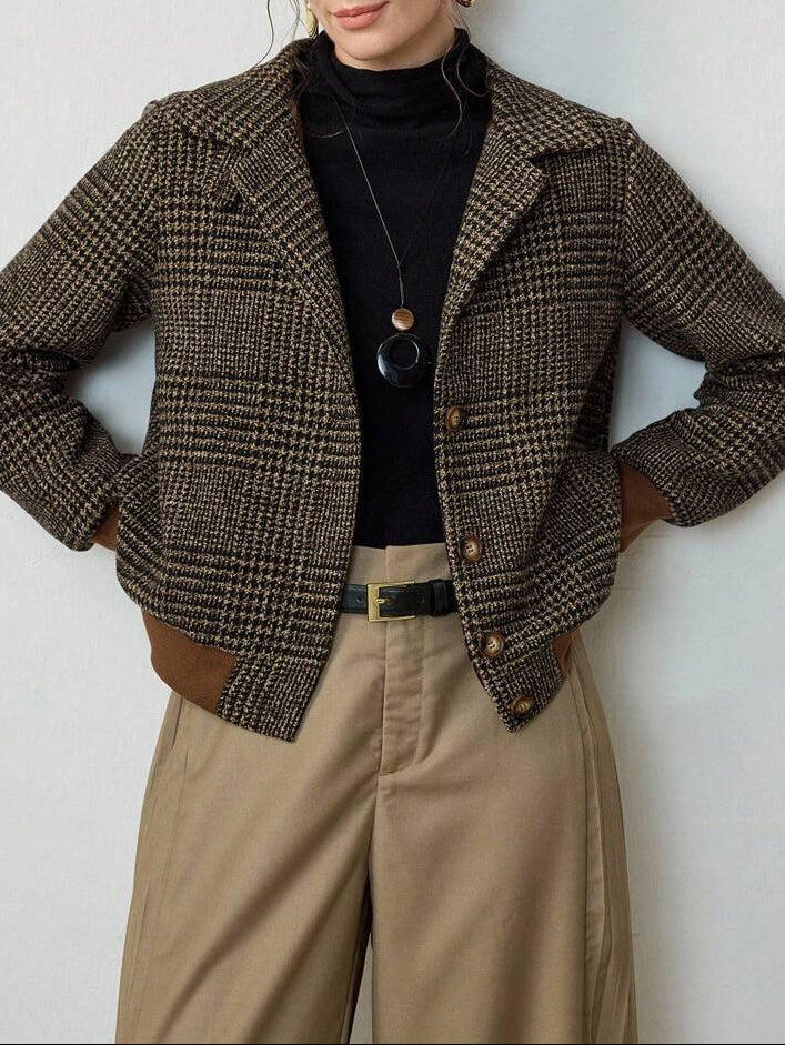 Blythe | Double-Breasted Tweed Jacket