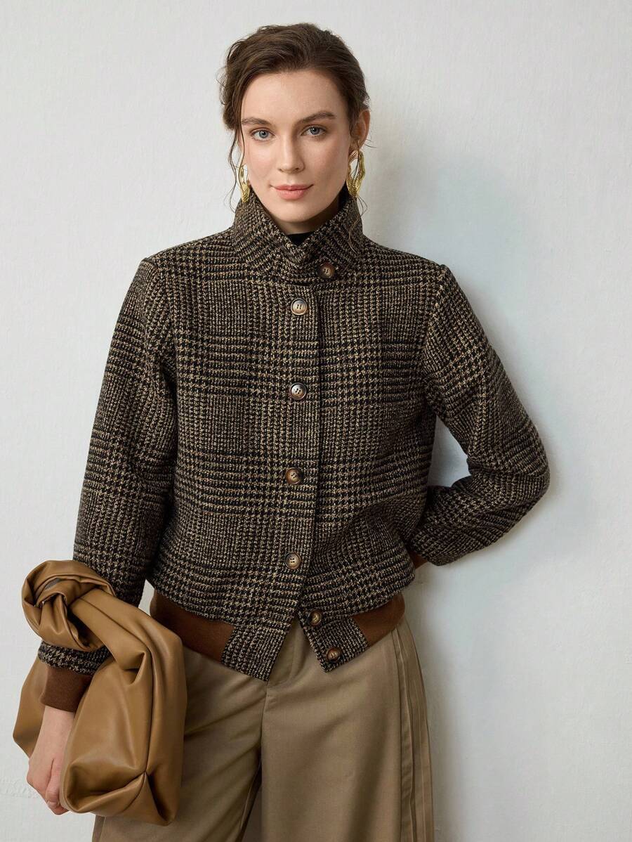 Blythe | Double-Breasted Tweed Jacket