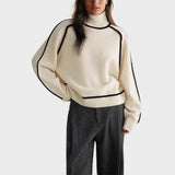 Éabha™ | Contrast-Trim Jumper