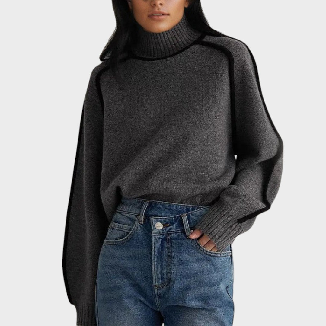 Éabha™ | Contrast-Trim Jumper