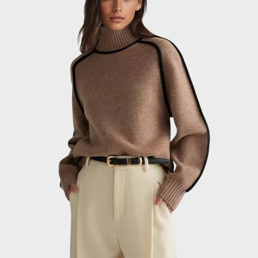 Éabha™ | Contrast-Trim Jumper