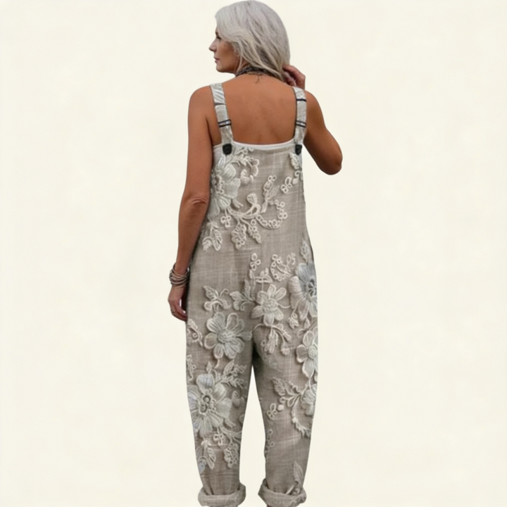 Sophie | Refined luminous embroidered flowers