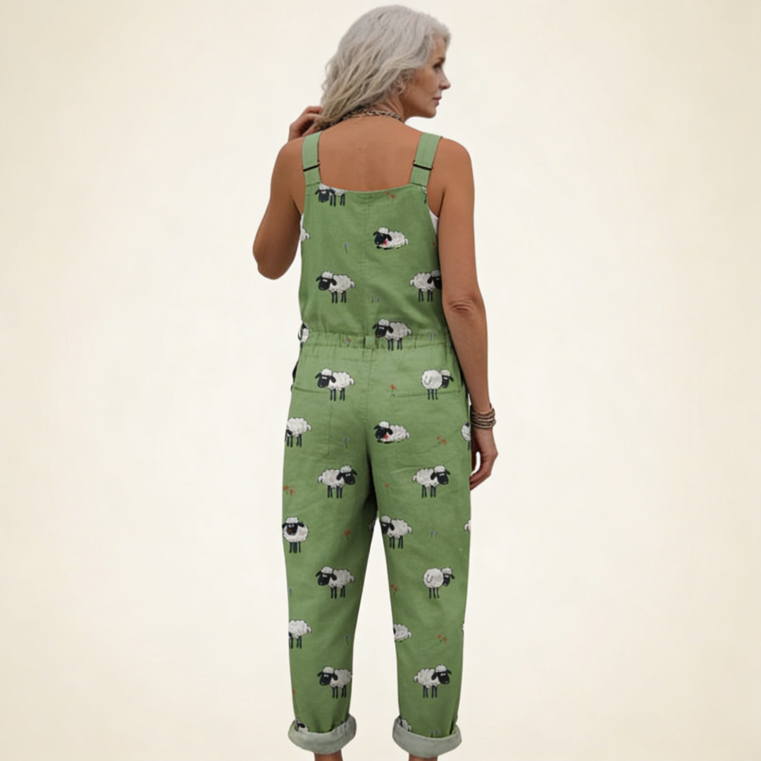Camille | soft bohemian green