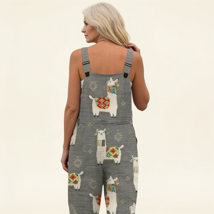 Amélie | Grey Bohemian Luminous Llamas