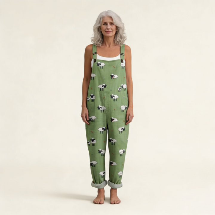 Camille | soft bohemian green