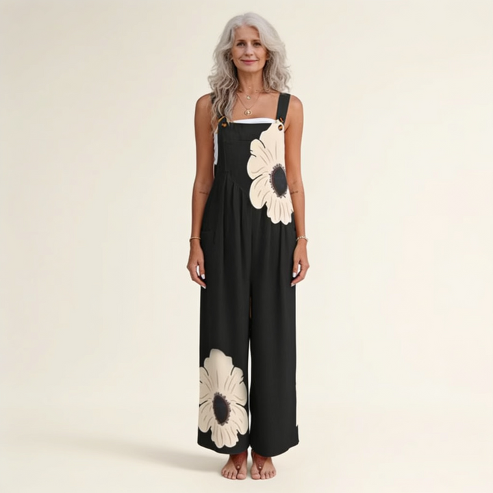 Amandine | elongated bohemian contrasting flower