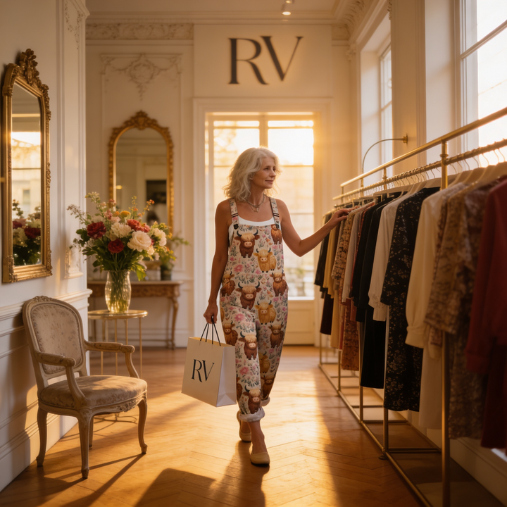 Bérénice | tender bohemian floral print