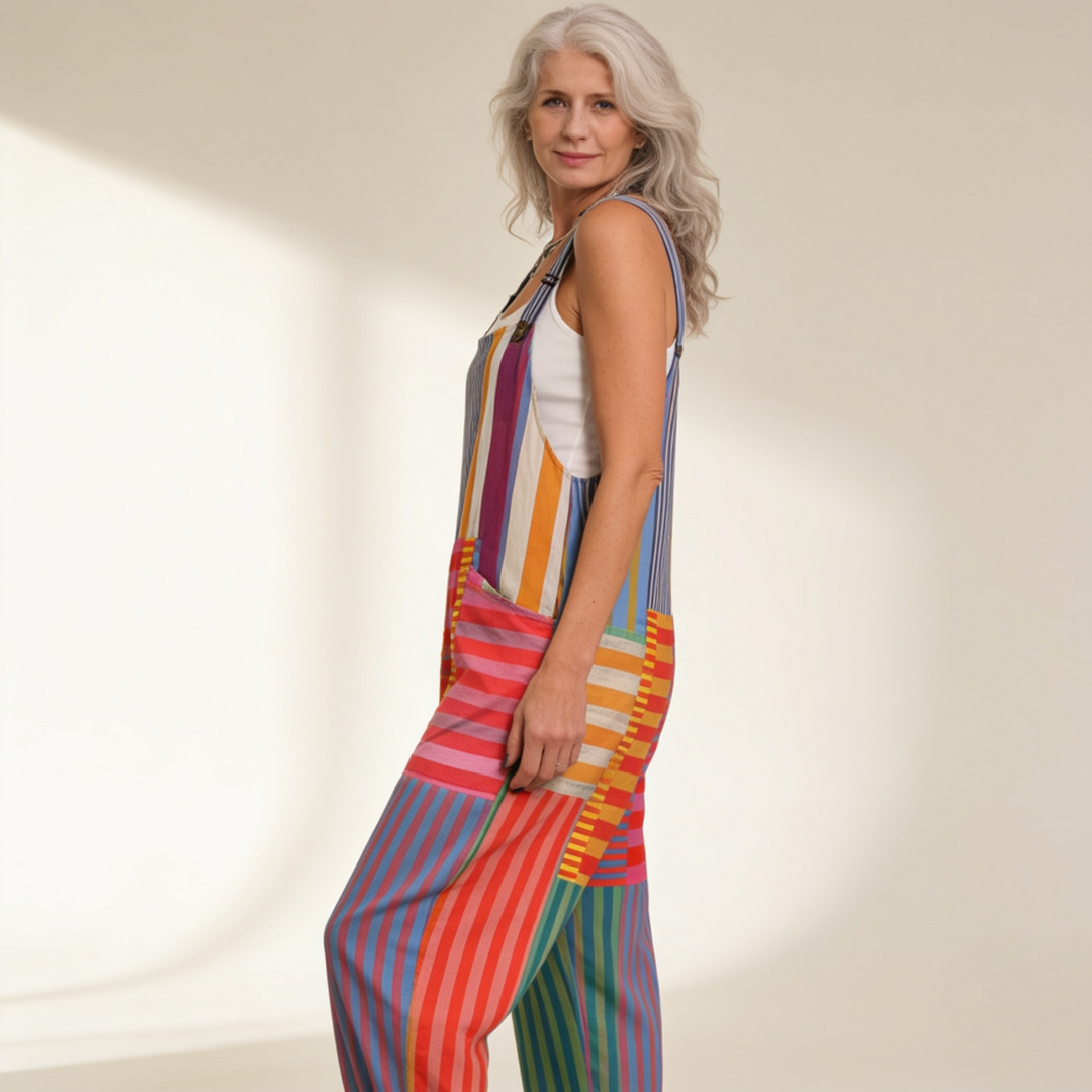 Manon | Artistic Colourful Stripes Luminescent