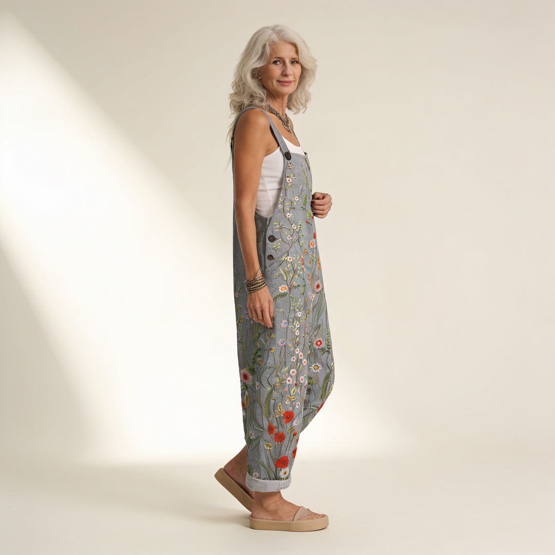 Adeline | luminous bohemian wildflower dress