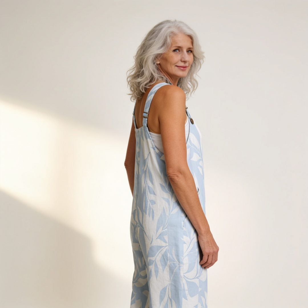Anaïs | refined azure foliage