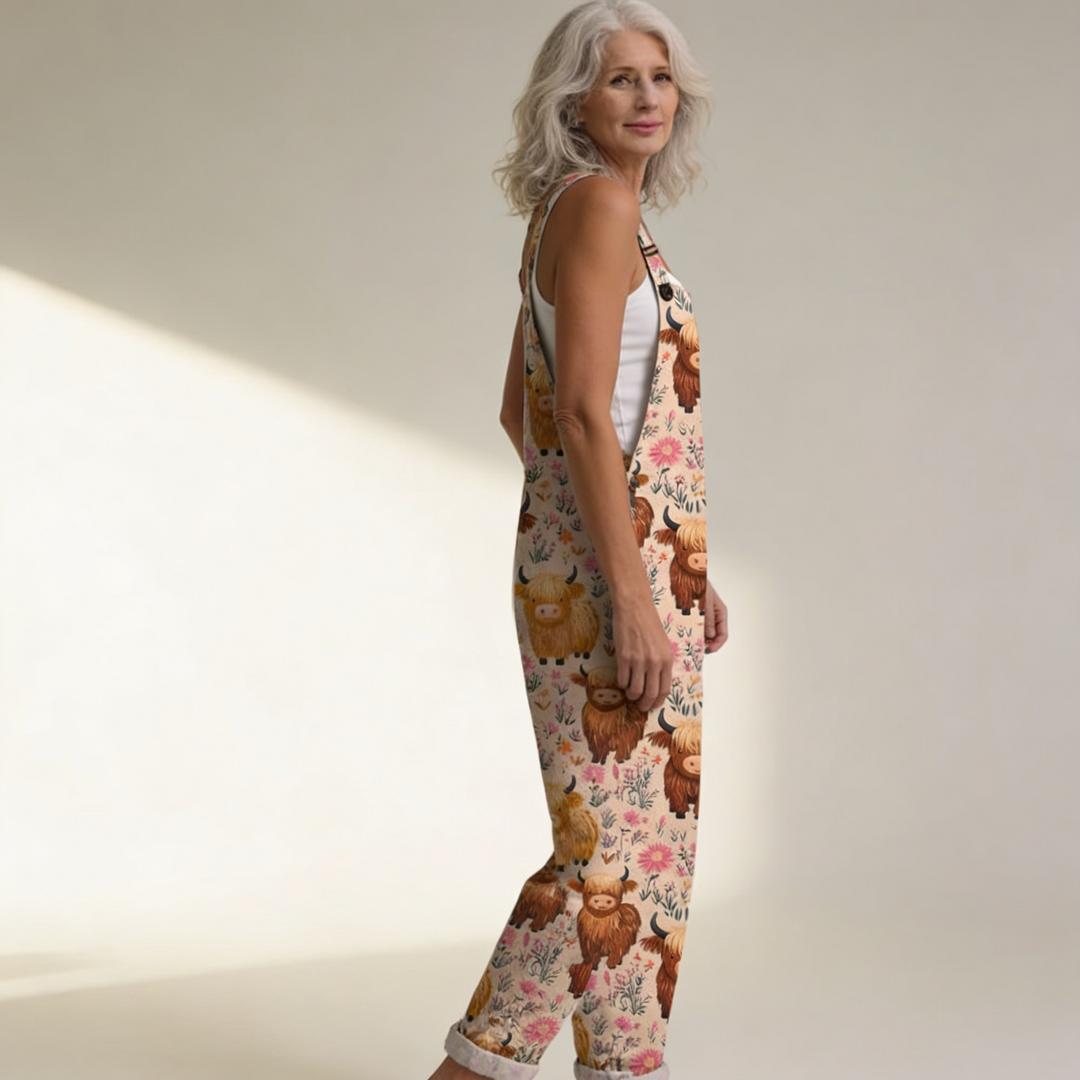 Bérénice | tender bohemian floral print