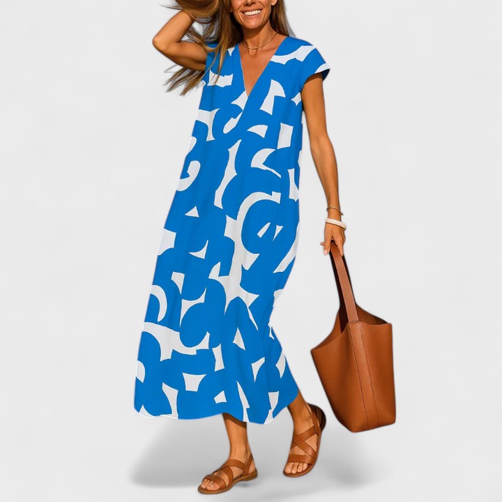Valery | Floaty V-Neck Dress