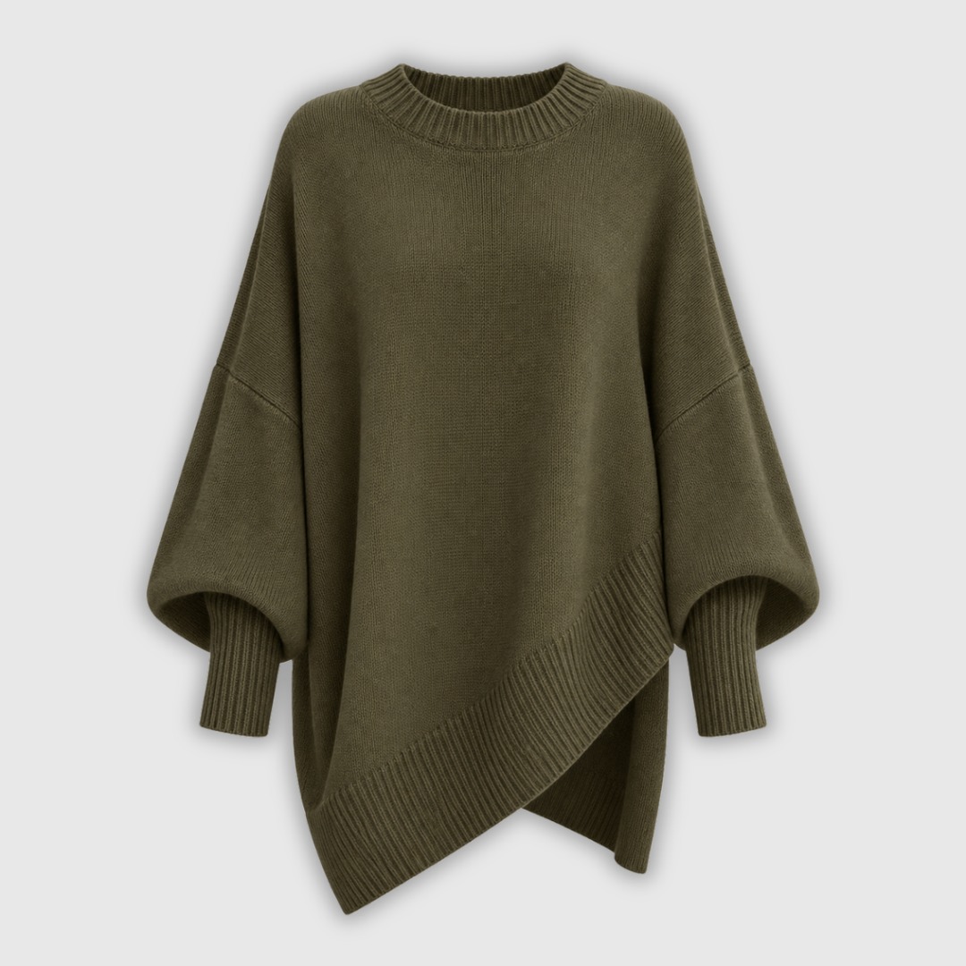 Marjorie | Oversized Batwing Jumper