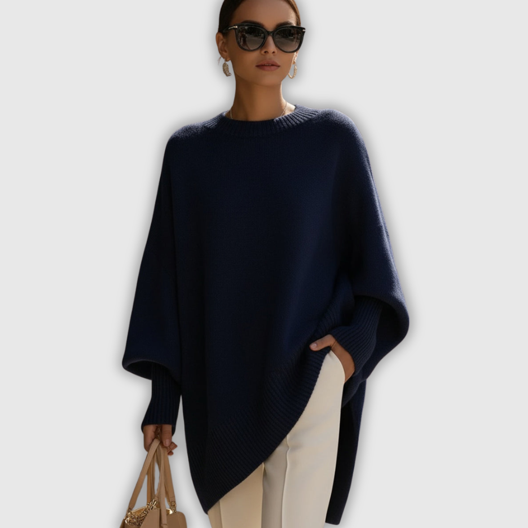 Marjorie | Oversized Batwing Jumper