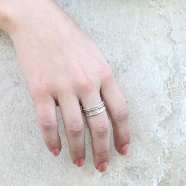 Shine - Vintage Silver Ring Guld Lager