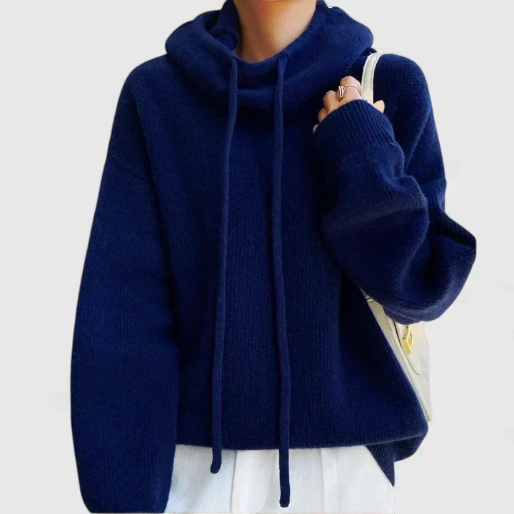 Jeanne | Comfortable Knitted Hoodie